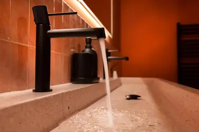 Salle de bains dans l'établissement Private Oasis: Luxe 20-guest Estate, Jacuzzi, 8 Ha