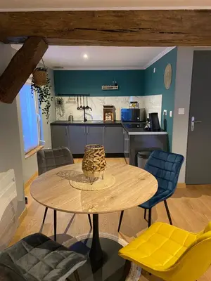 Cuisine ou kitchenette dans l'établissement Les bulles agéennes
