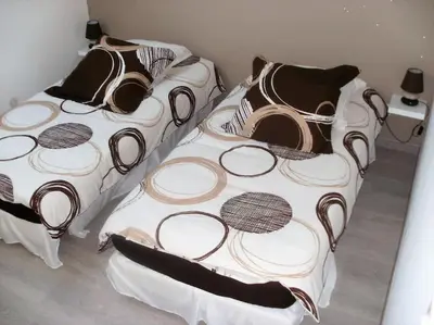 Plan de l'établissement Gîte de la buse, secteur calme,2 chambres, Netflix