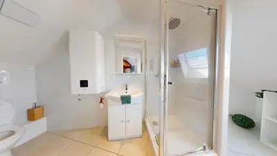 Salle de bains dans l'établissement Appartement de Charme