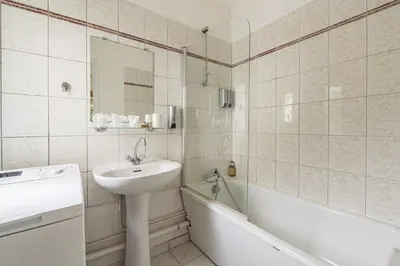 Salle de bains dans l'établissement Pentagone 23 Stade de Reims