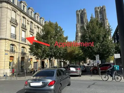Plan de l'établissement Le Grand Rockefeller Parvis de la Cathédrale de Reims