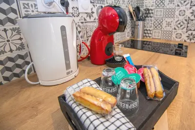 Nourriture dans l'appartement ou à proximité