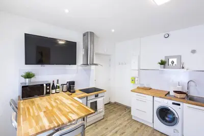 Cuisine ou kitchenette dans l'établissement Eclipsa - Appartement de charme centre-ville