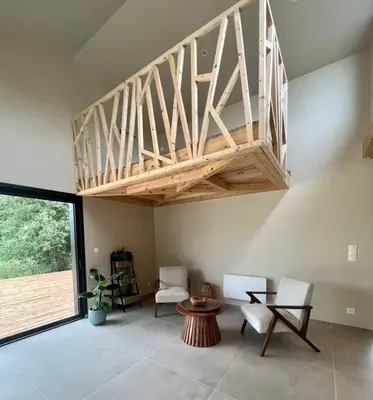 Plan de l'établissement Maison de charme pleine nature pour couple