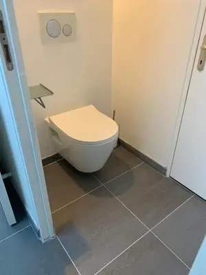Salle de bains dans l'établissement Loft au calme, idéal pour famille, proche de Reims