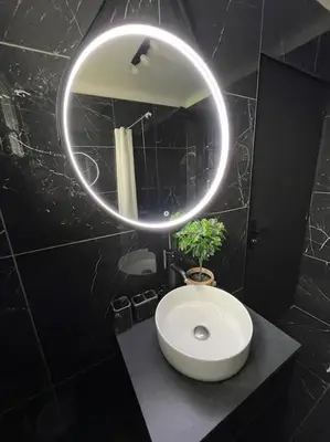 Salle de bains dans l'établissement Douceur champenoise