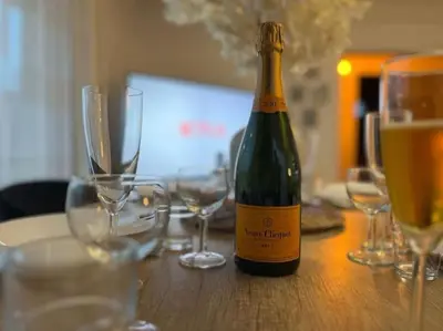 Boissons dans l'établissement Douceur champenoise