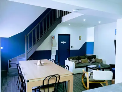 Coin salon dans l'établissement Loft des ursulines