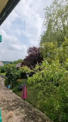 Paysage naturel près de la maison de vacances
