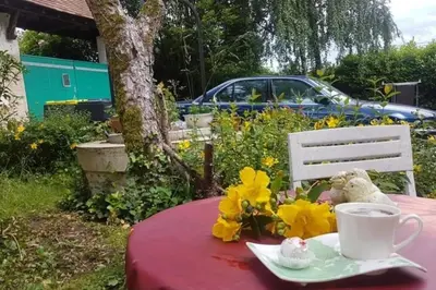 Jardin de l'établissement Maison Briadre Paris Disney gitelevouilly