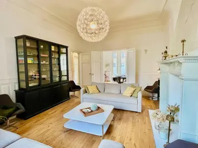 Coin salon dans l'établissement L’Hôtel Particulier des Anges