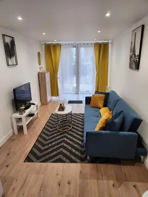 Coin salon dans l'établissement Le cocon