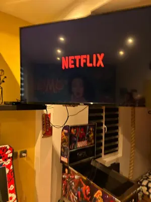 Télévision ou salle de divertissement dans l'établissement GAME ZONE Maison Unique hyper centre ville, proche toutes commodités