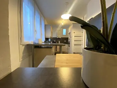 Cuisine ou kitchenette dans l'établissement My Pommery#reims