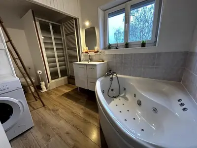 Salle de bains dans l'établissement My Pommery#reims
