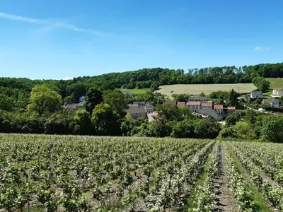 Paysage naturel près de la maison de vacances