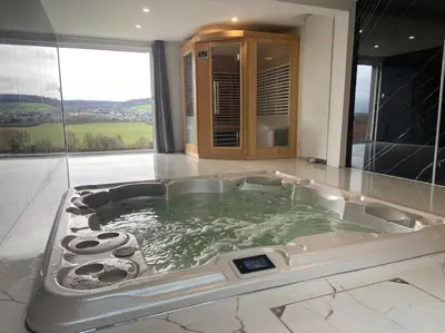 Plan de l'établissement Superbe appartement avec spa privatif