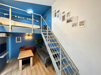 Un ou plusieurs lits superposés dans un hébergement de l'établissement Landouzy maison centre ville