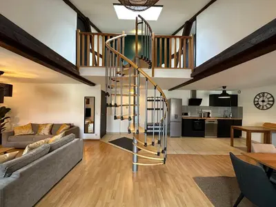 Cuisine ou kitchenette dans l'établissement Champagne BNB - Le Duplex - Le Loft - L'Atelier - Le Cosy