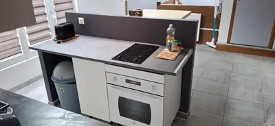 Cuisine ou kitchenette dans l'établissement appartement 3 personnes