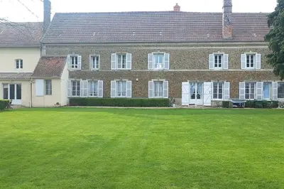 Jardin de l'établissement Gîte à la ferme