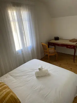Un ou plusieurs lits dans un hébergement de l'établissement Maison de Champagne F.Barbier !
