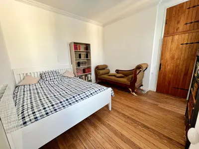 Un ou plusieurs lits dans un hébergement de l'établissement maison cosy et chic