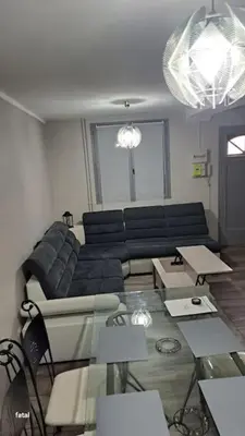 Coin salon dans l'établissement maison pas loin centre-ville
