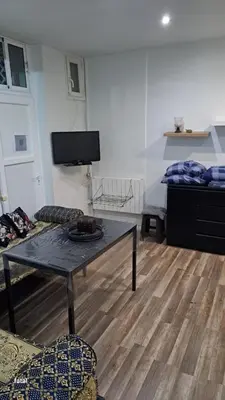 Télévision ou salle de divertissement dans l'établissement Magnifique Studio pas loin centre-ville