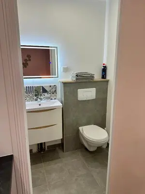 Salle de bains dans l'établissement Studio Millésime
