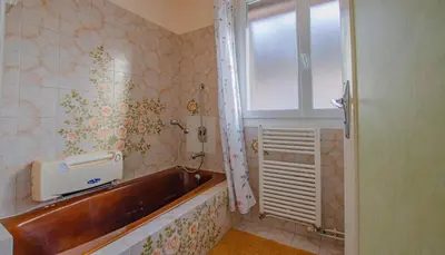 Salle de bains dans l'établissement Chez alice