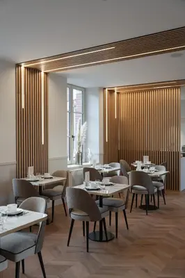 Restaurant ou autre lieu de restauration dans l'établissement Hôtel Margaux