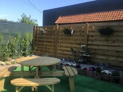 Jardin de l'établissement Gîte chaleureux en plein cœur de la nature avec terrasse, animaux acceptés, proche Val Joly - FR-1-510-183