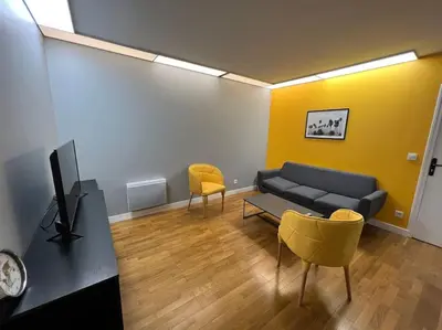 Coin salon dans l'établissement Greyellow Compiegne