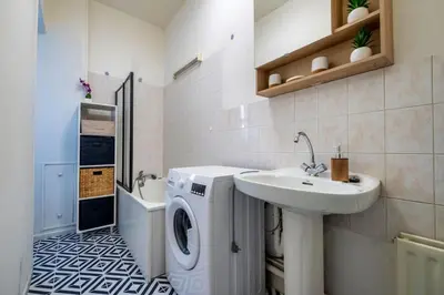 Cuisine ou kitchenette dans l'établissement Éclat Urbain