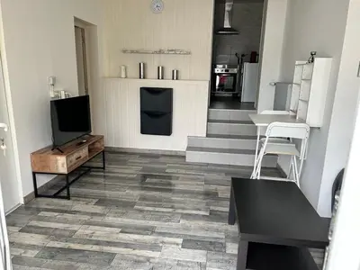 Cuisine ou kitchenette dans l'établissement Appartement 29E à Mailly-le-camp