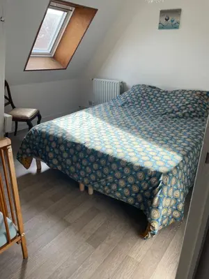 Un ou plusieurs lits dans un hébergement de l'établissement Appartement en centre ville pour 4 personnes