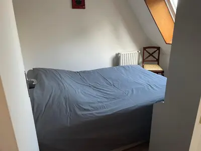 Un ou plusieurs lits dans un hébergement de l'établissement Appartement en centre ville pour 4 personnes