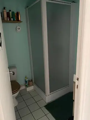 Salle de bains dans l'établissement Appartement en centre ville pour 4 personnes
