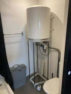 Salle de bains dans l'établissement Studio