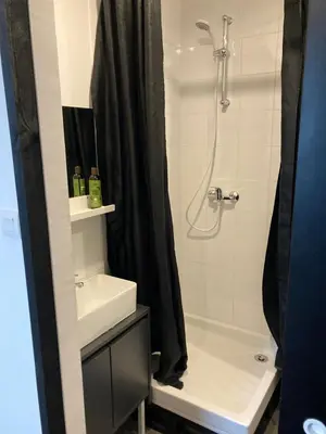 Salle de bains dans l'établissement Studio