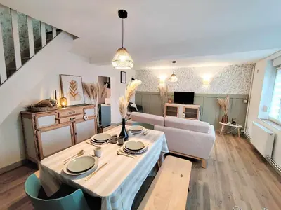 Coin salon dans l'établissement La petite Flânerie