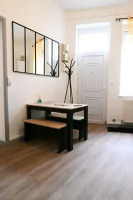 Plan de l'établissement Charmant petit pont Ardennais/cosy/T1/wifi/parking