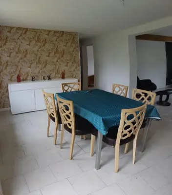 Cuisine ou kitchenette dans l'établissement La chevrière