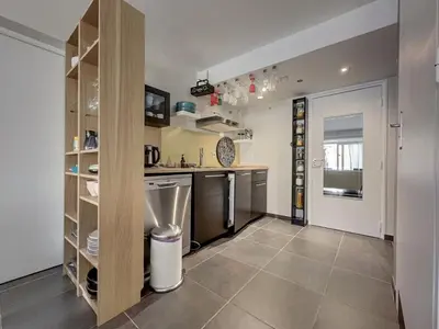 Cuisine ou kitchenette dans l'établissement LA VIGNERAIE