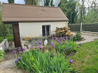 Jardin de l'établissement Chez Jaja et Phiphi