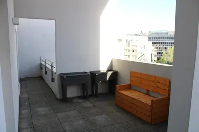 Coin salon dans l'établissement 3 pièces + terrasse dernier étage proche centre