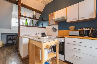 Plan de l'établissement Le Meslier - Appartement de 2 chambres