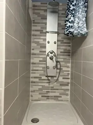 Salle de bains dans l'établissement Appartement cœur de ville